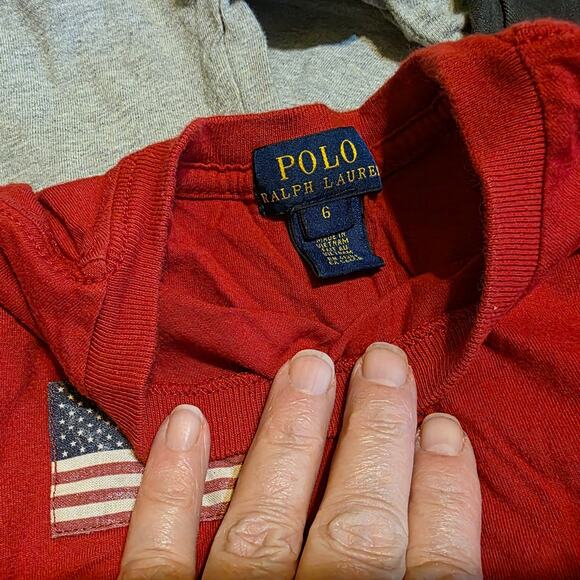 Boys size 6 bundle Nike jacket 2 polo shirts 2 pair jeans excellent condition - Picture 5 of 16